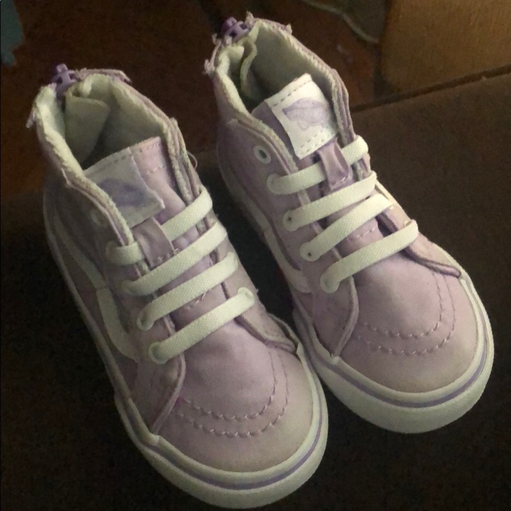 Purple Vans 6 in toddler